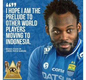 Essien Not Have a favorite place in Bandung | Sport Betting | Online Sport Betting